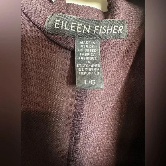 Eileen Fisher Dark Brown Jacket - Picture 3 of 4
